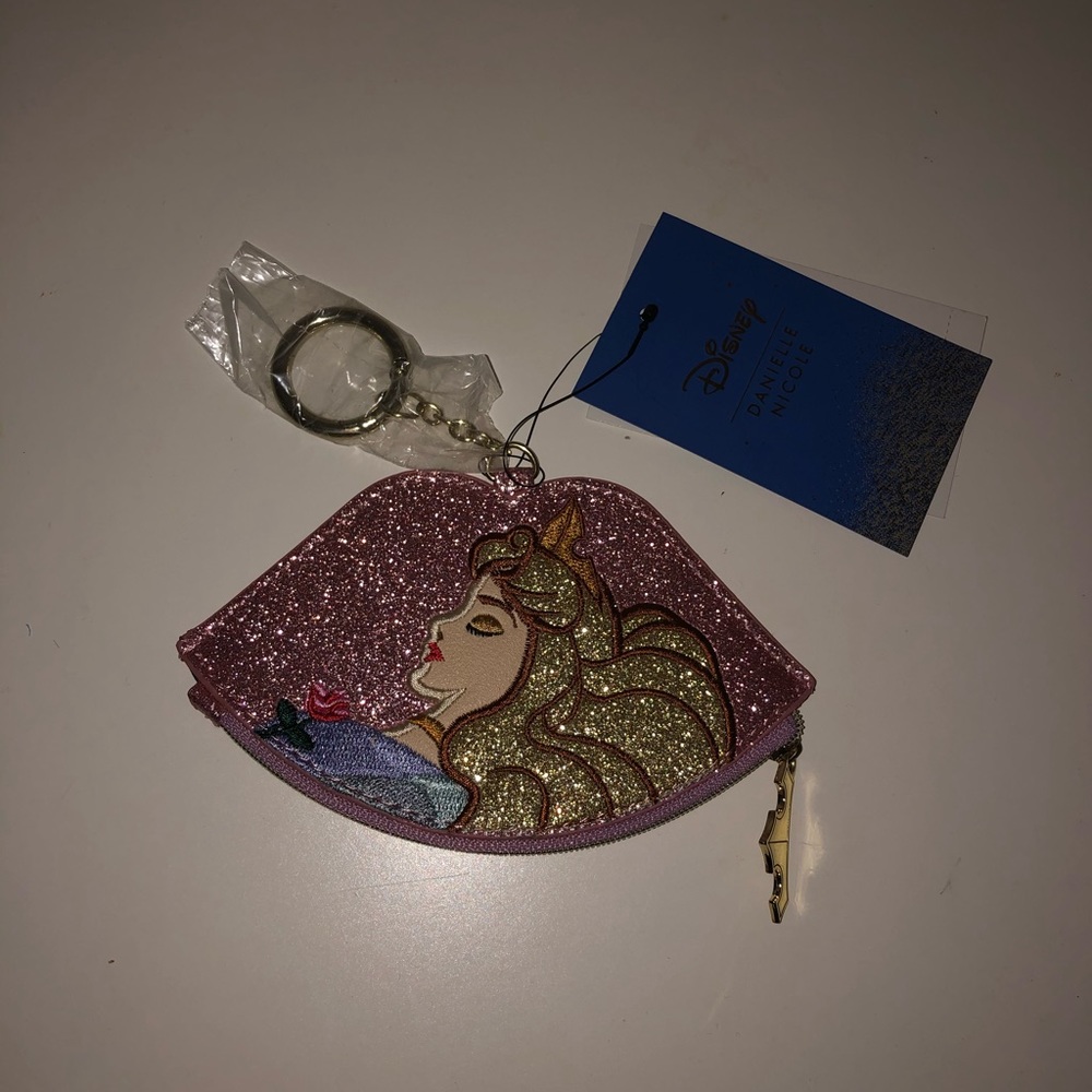 Danielle Nicole Princess Aurora coin purse new